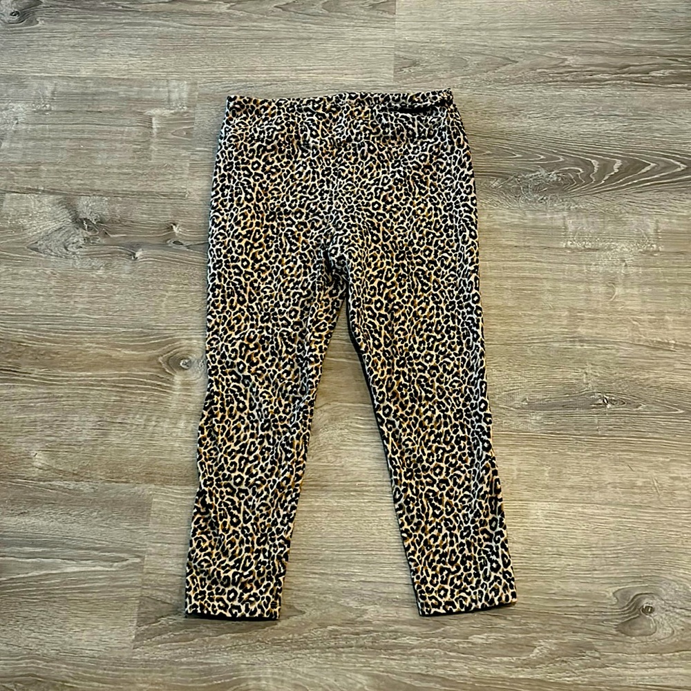 J. Crew Leopard Print Leggings